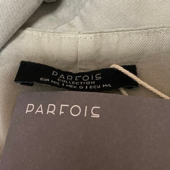 NEW Parfois Green Sleeveless Square Neck Cami Tank Wide Leg Jumpsuit Size M/L - Picture 4 of 4